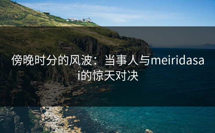 傍晚时分的风波：当事人与meiridasai的惊天对决